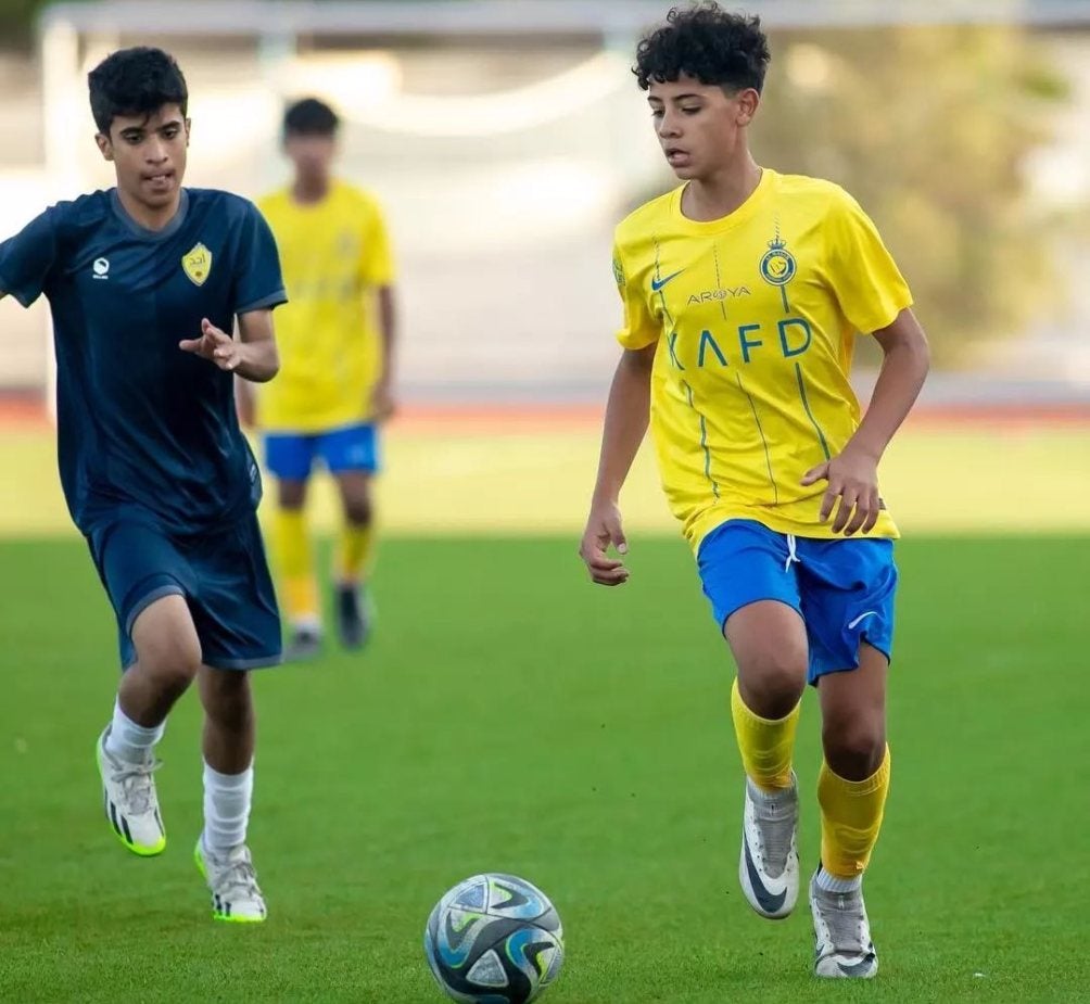 Cristiano Ronaldo Jr. es una de las estrellas del Al-Nassr