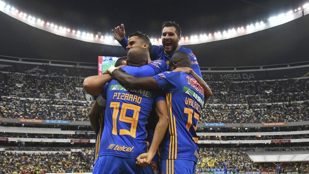 Última victoria de Tigres sobre América fue en el Estadio Azteca