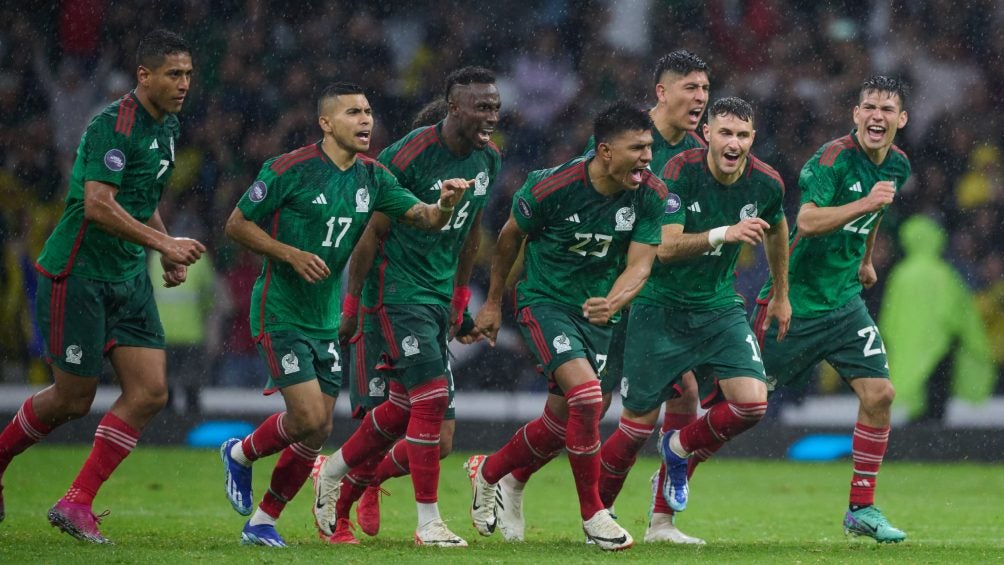 Partido que México le ganó a Honduras