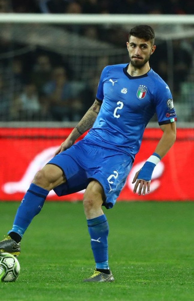 Cristiano Piccini llegó a la Selección de Italia