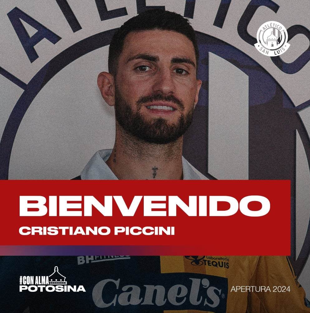 San Luis le da la bienvenida a Cristiano Piccini