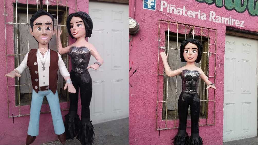 Las Piñatas Ramírez aprovecharon el tema del momento para su creación. 