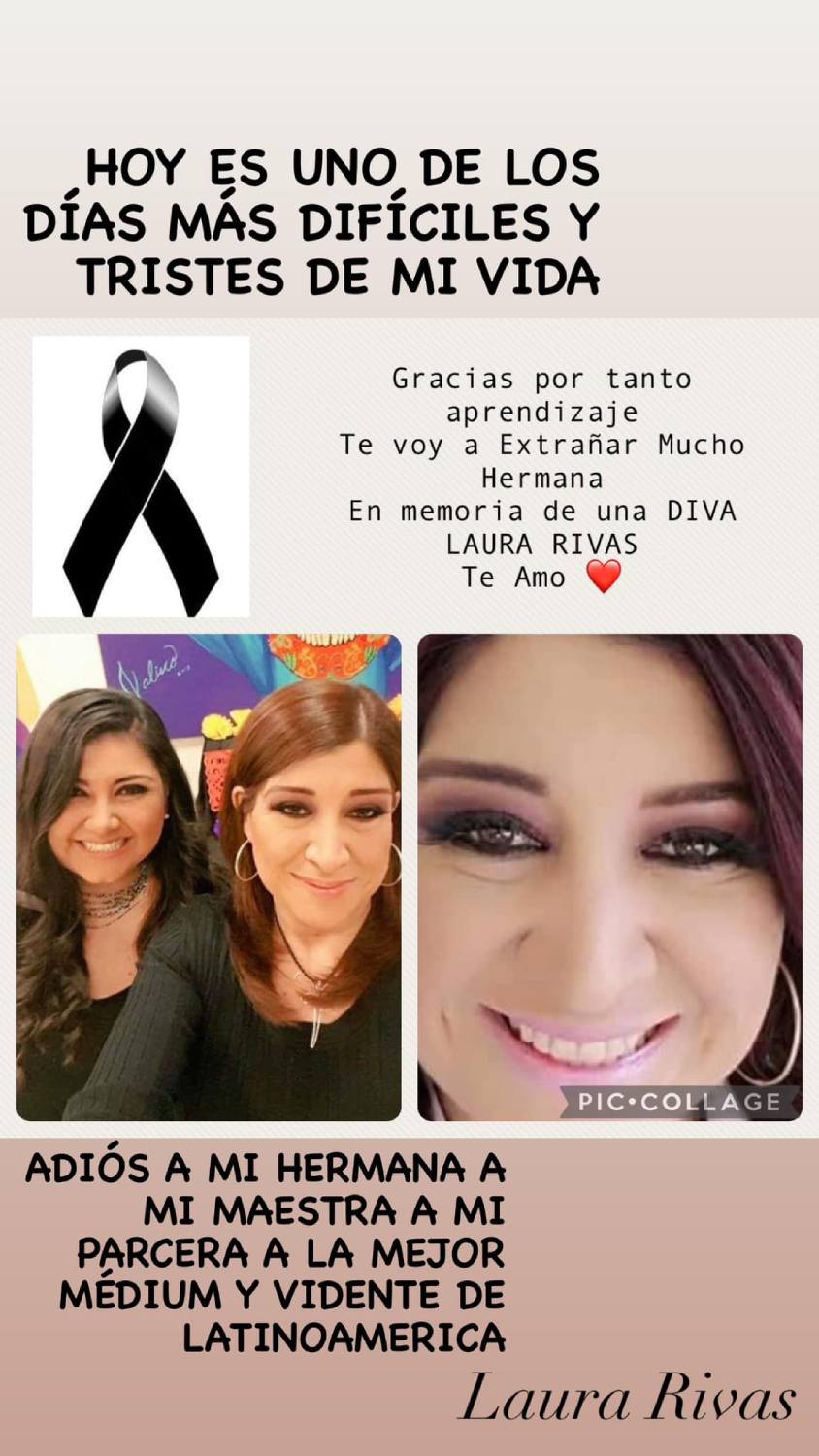 Su hermana fue quien dio a conocer la lamentable noticia.