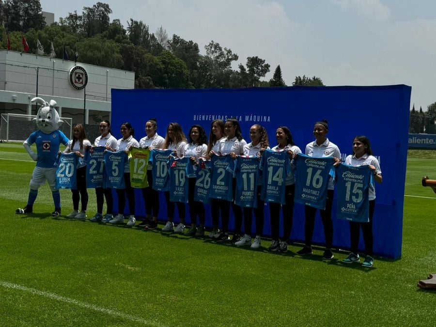 Nuevas jugadoras de Cruz Azul Femenil