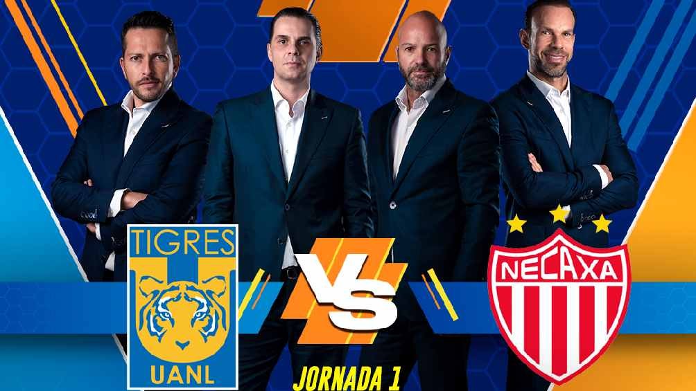 ¡Eligieron la Liga MX! Azteca prefirió pasar Tigres vs Necaxa en lugar del Uruguay vs Brasil