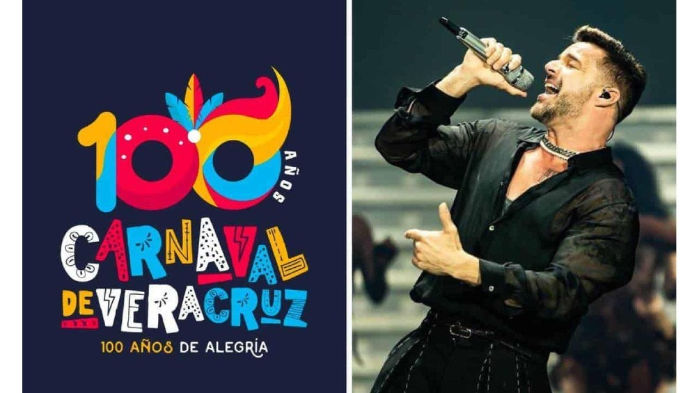 Ricky Martin ofreció un show en el carnaval de Veracruz 2024