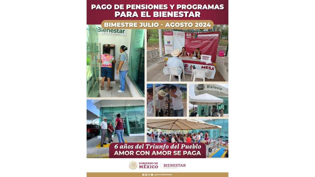 La Pensión del Bienestar para Adultos Mayores tiene más de 12 millones de beneficiarios. 