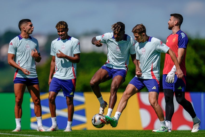 España en entrenamiento