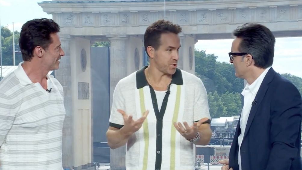 Hugh Jackman y Ryan Reynolds en RTVE