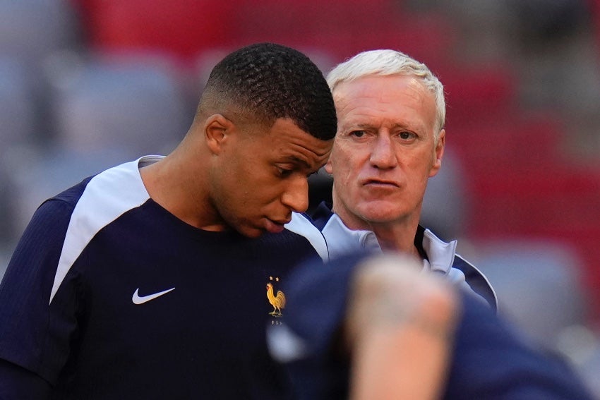 Mbappé previo a las Semis de la Euro 2024