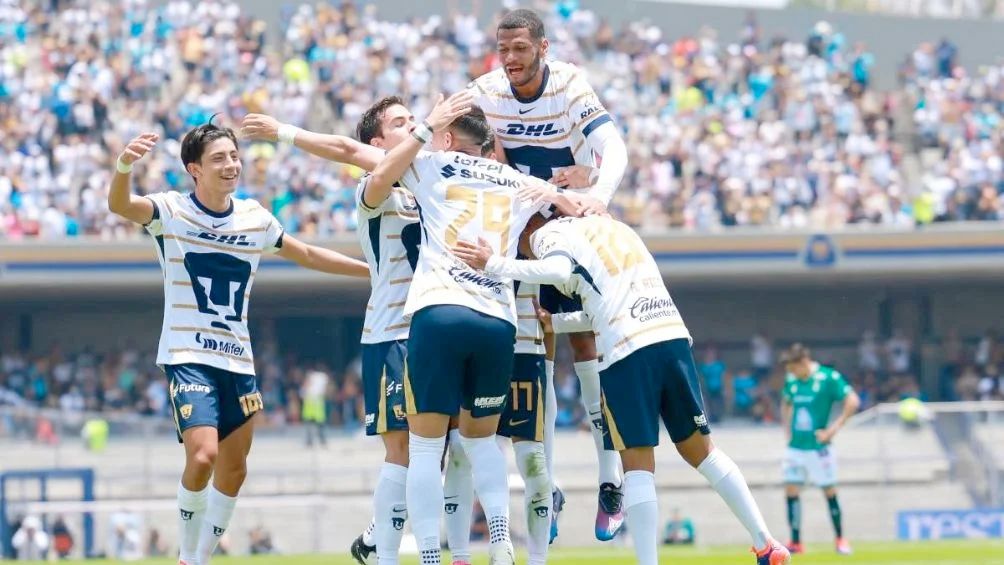 Pumas goleo a León en la Jornada 1