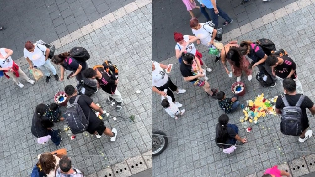 Ciudadanos se unen para apoyar a niño que tropezó y tiró accidentalmente sus gelatinas