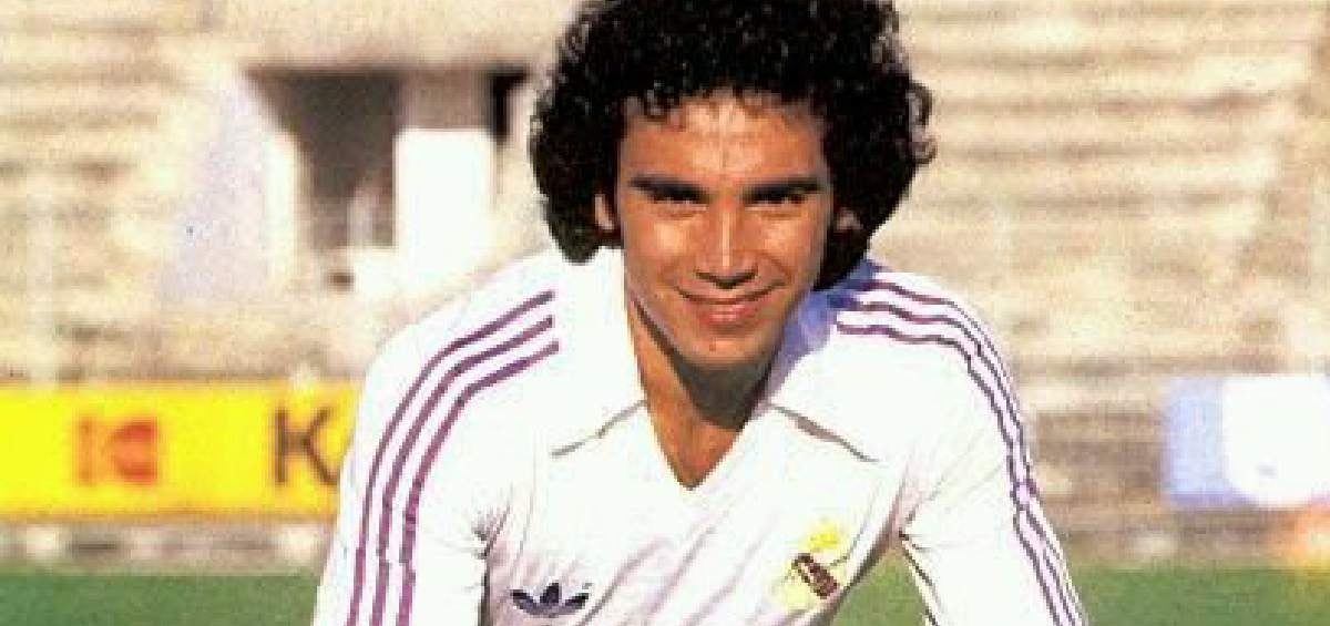 Hugo Sánchez con Real Madrid 