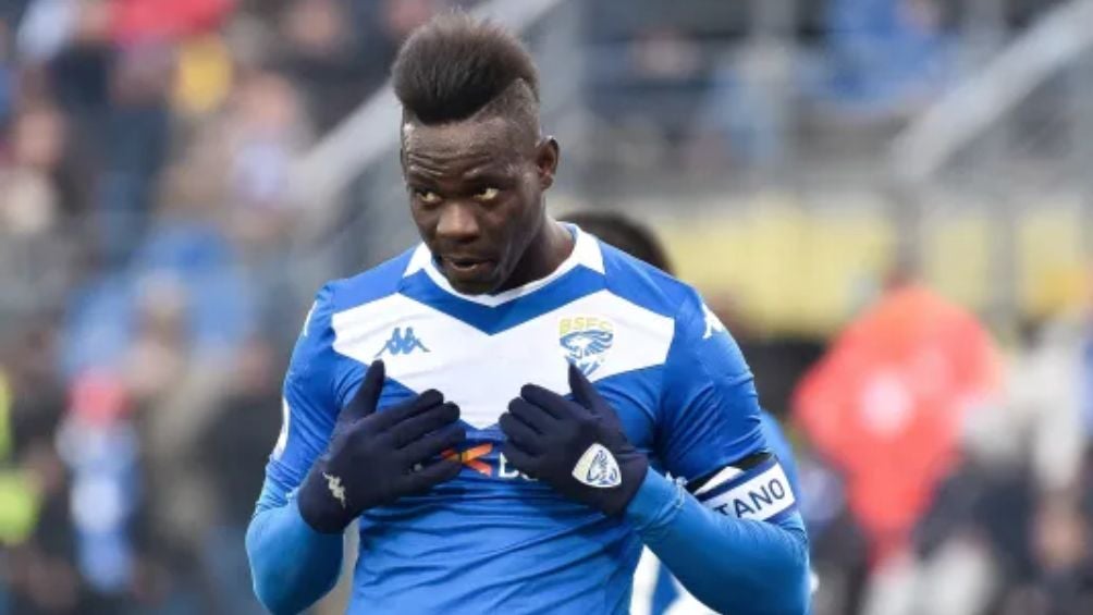 Mario Balotelli con el Brescia