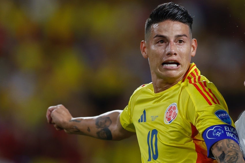 James en la Semifinal vs Uruguay