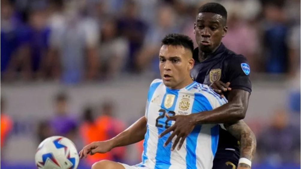 Lautaro Martínez en Copa América