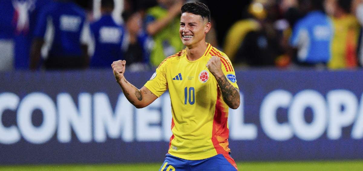 James Rodríguez el mejor jugador de la Copa América 