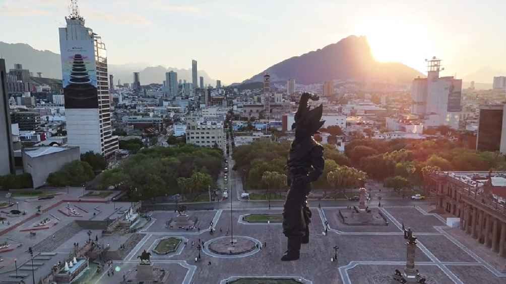 De fondo también se puede ver el icónico Cerro de la Silla. 