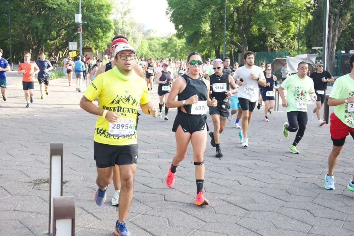 Este domingo se celenró el Medio Maratón de la Ciudad de México 