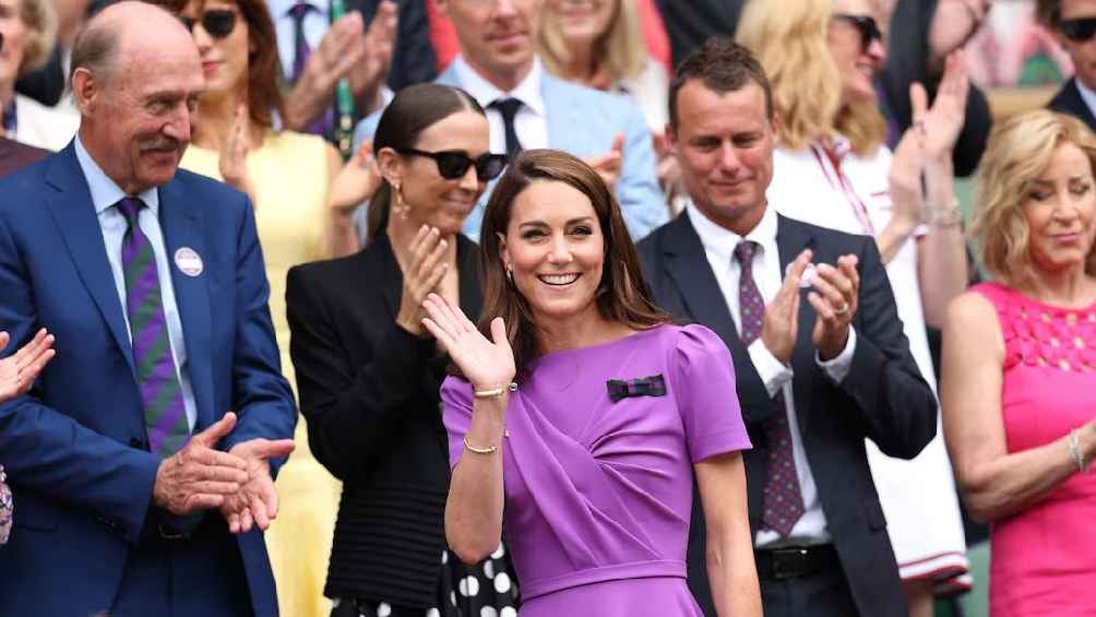 Kate Middleton reaparece públicamente en la Final de Wimbledon