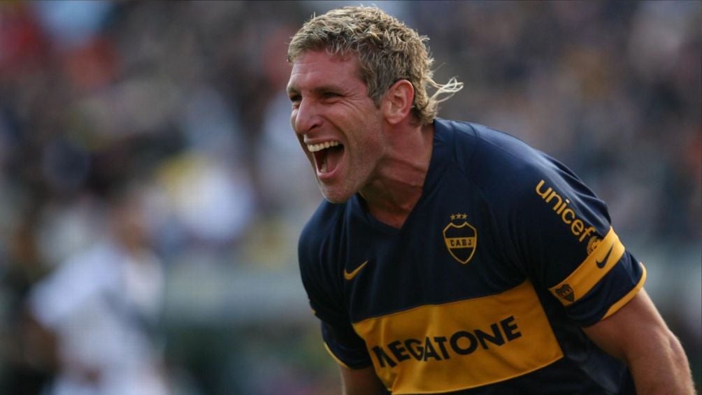 El delantero con Boca Juniors