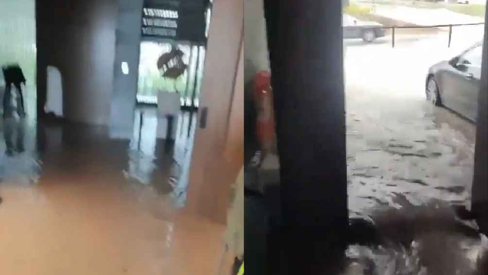 La casa se inundó luego de la tormenta tropical Alberto que azotó a Monterrey. 