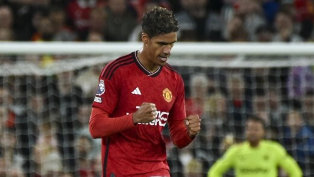 Varane con el Manchester United