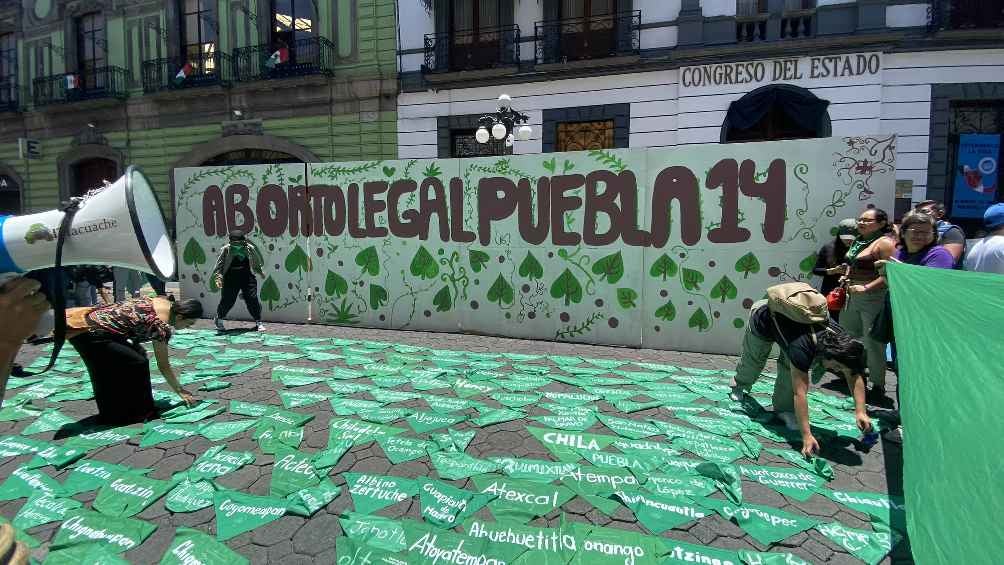 Puebla se convirtió en el estado 14 del país en legalizar el aborto. 