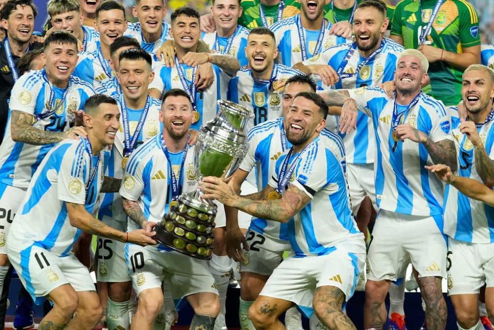 Argentina logró el bicampeonato de la Copa América