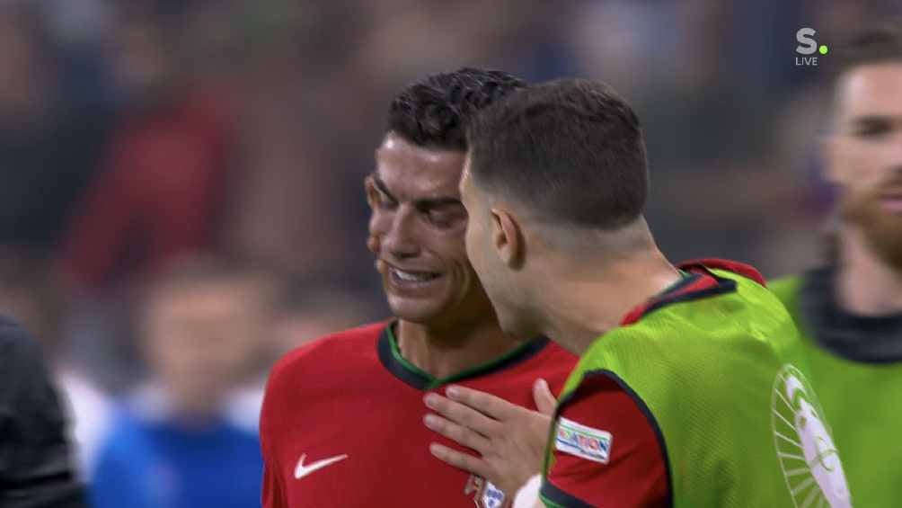 CR7 jugó su última Euro