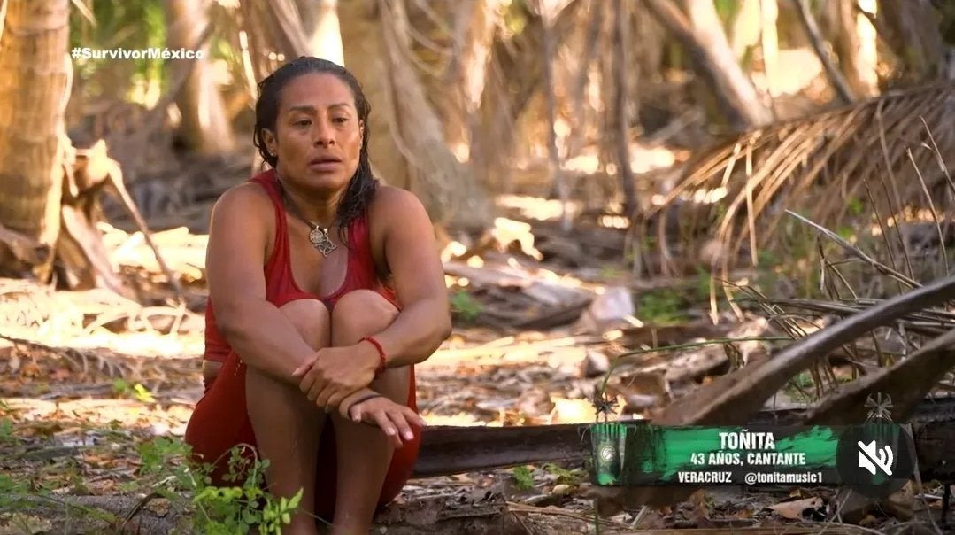 La cantante la pasó mal dentro de 'Suvivor México'.