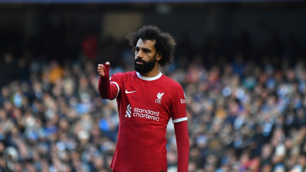 Mohamed Salah en un partido