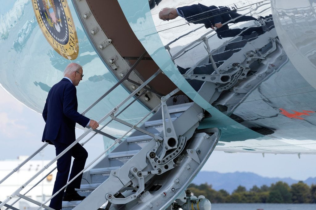 El presidente de EU estará aislado y tomando su medicamento.