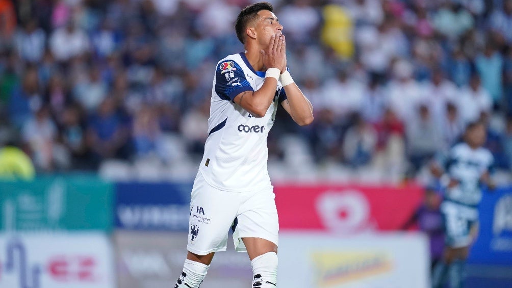 Maxi Meza será baja para Rayados en la Jornada 3 vs Necaxa