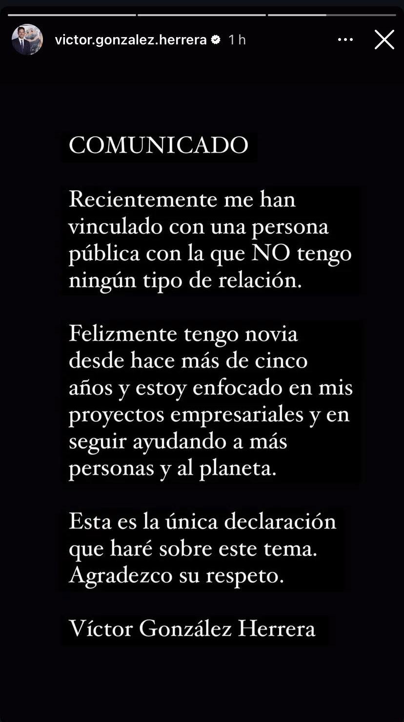 El empresario no piensa andar en rumores de la farándula.