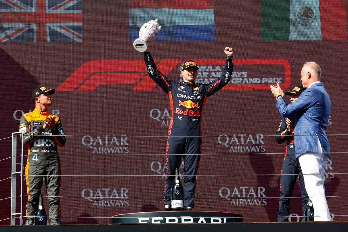 Verstappen, Norris y Checo fuero en Top 3 en la última edición 