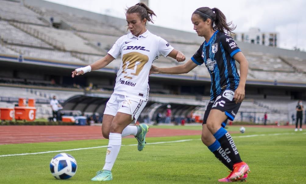 Sofía Álvarez en su paso por la Liga MX Femenil