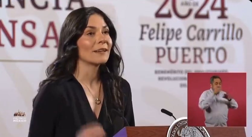 Ana Elizabeth García Vilchis aclaró los datos que publicó El Universal.