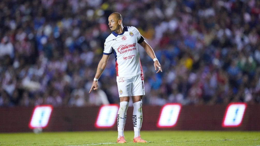 Javier Hernández, delantero de Chivas