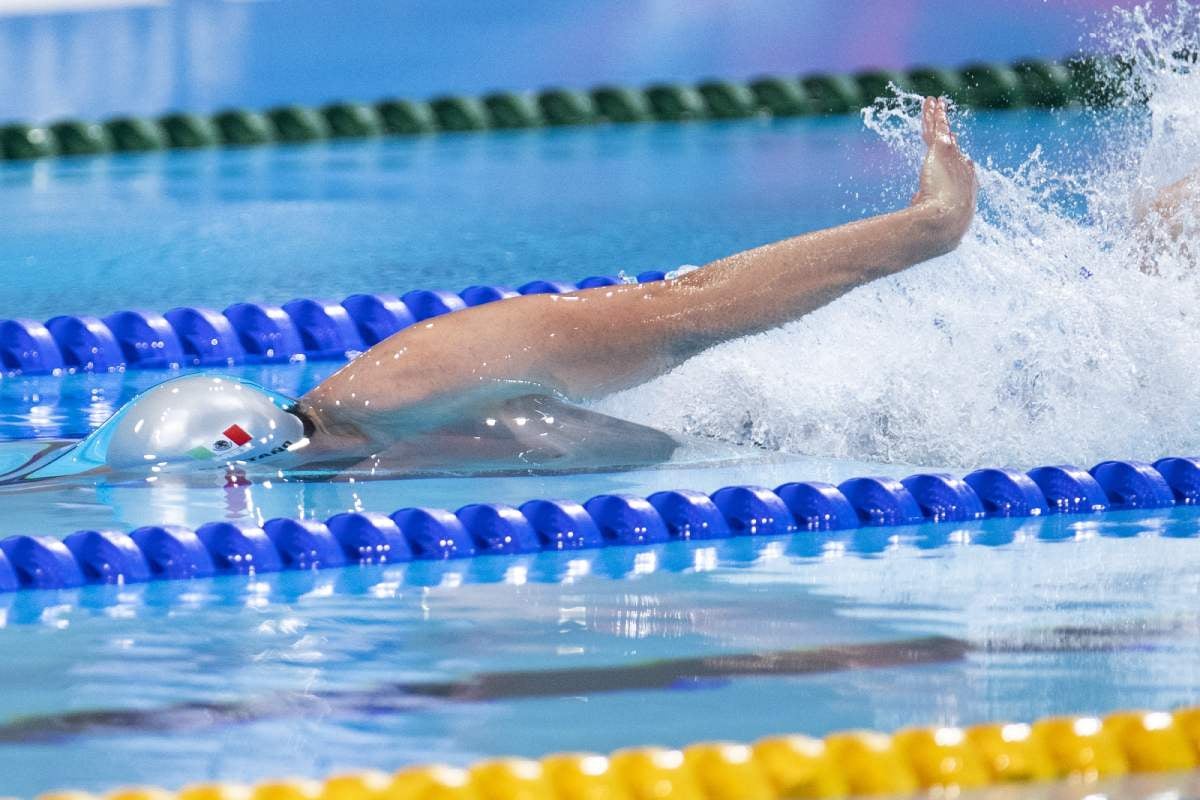 El nadador mexicano logró bronce en los Juegos Panamericanos de Lima 2019