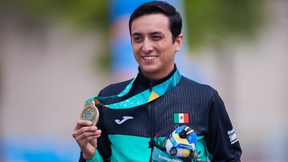 Carlos Quezada con medalla de oro en Juegos Panamericanos