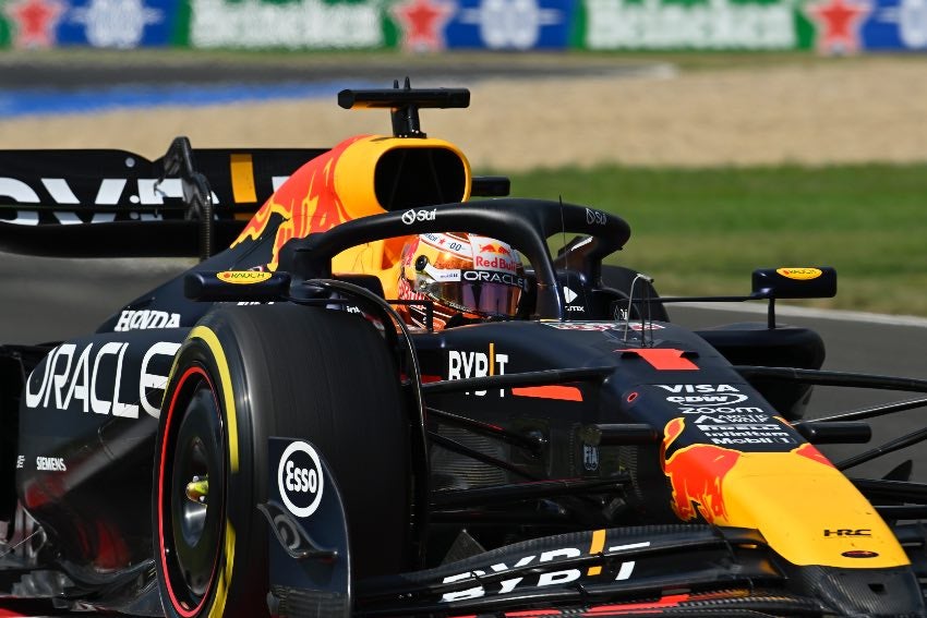 Verstappen en el GP de Hungría 2024