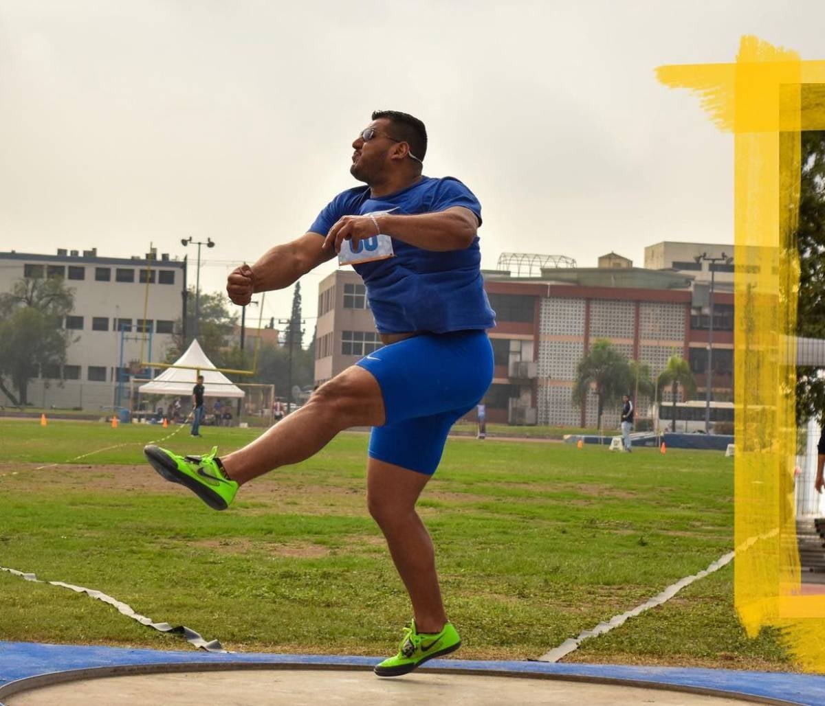 El atleta mexicano 