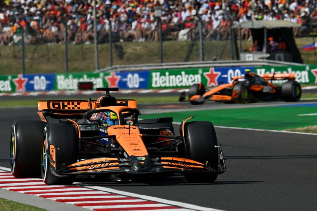 McLaren dominó en el podio 