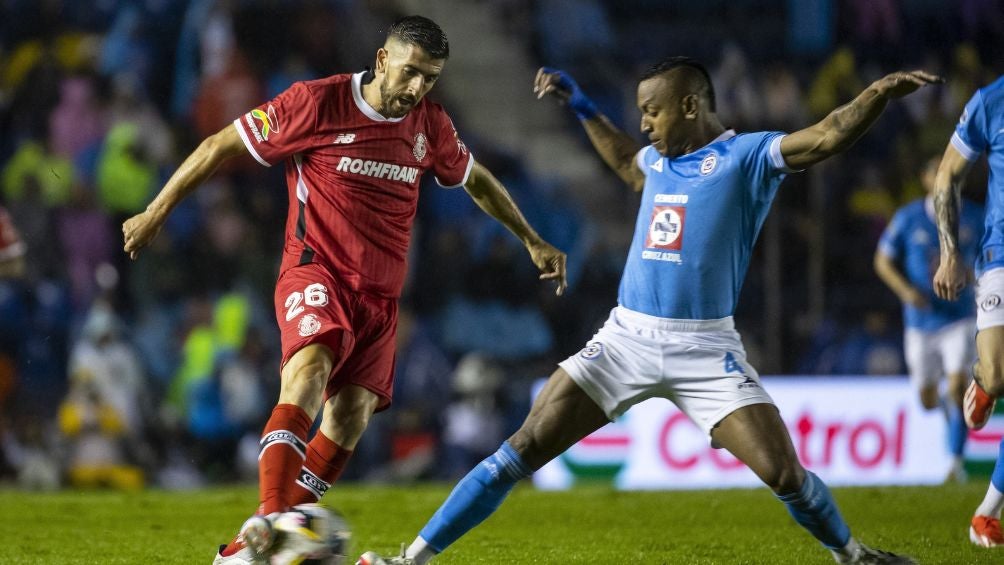 Imágenes del Cruz Azul vs Toluca