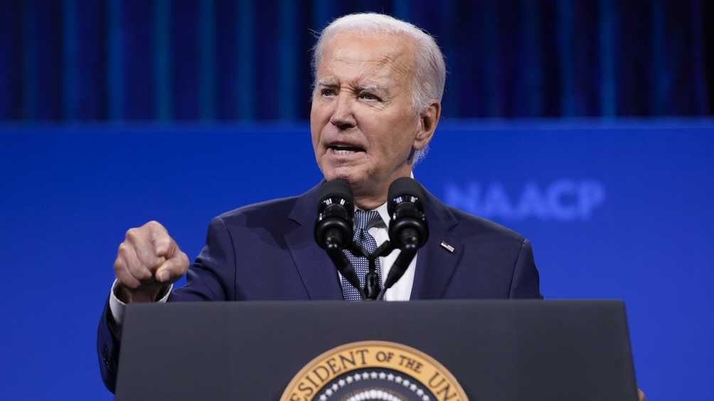 Joe Biden fue calificado por Trump como un "corrupto". 