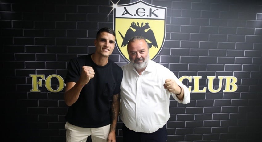 Erik Lamela, nuevo jugador del AEK Atenas