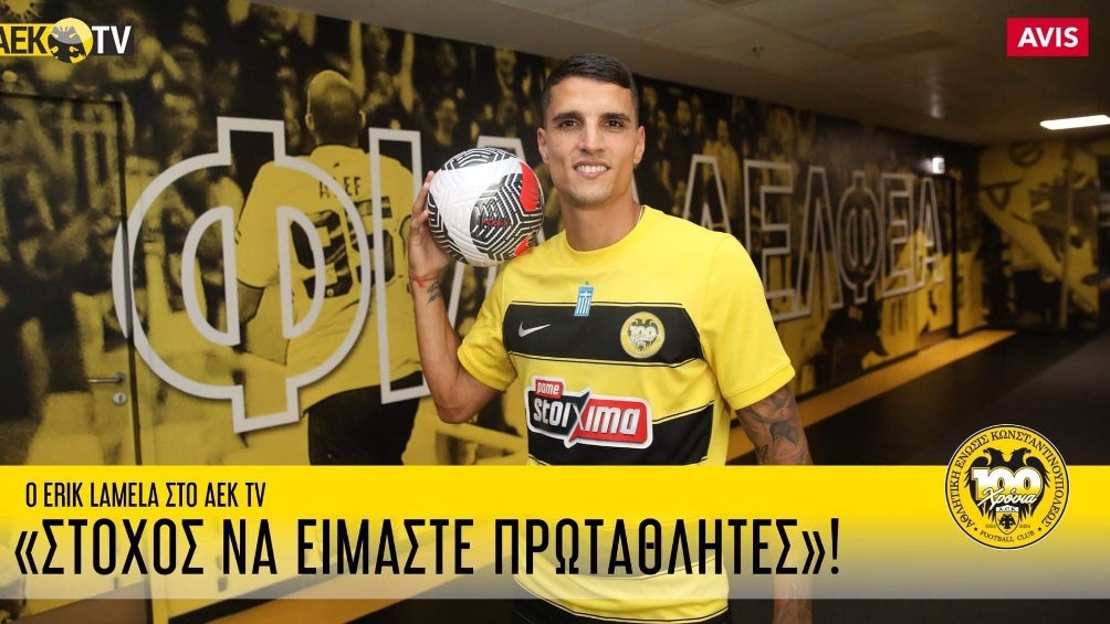 ¿Y Antuna? AEK Atenas confirma el fichaje de Erik Lamela para la temporada 2024-2025