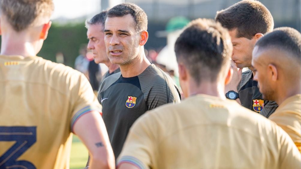 'El Káiser' en el Barça Athletic