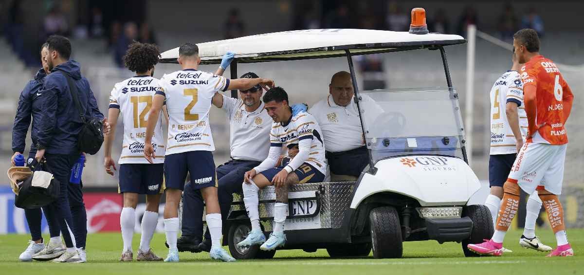 Pumas pierde a Suárez por lesión